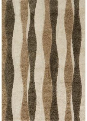 Alexander Home Julian Mid-century Modern Wave Shag Area Rug