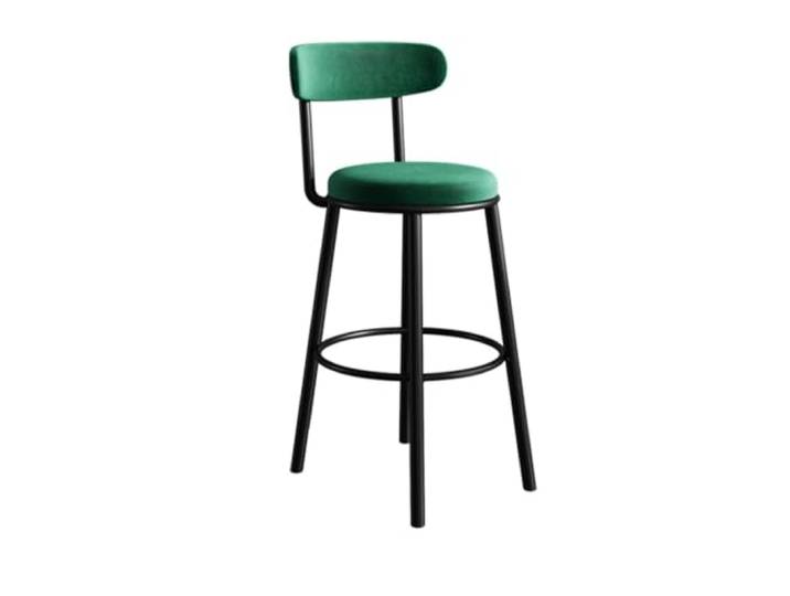 FZL02068LM Küche Barhocker, Eisen, Verstellbarer, Barstuhl, 75 cm(Green)