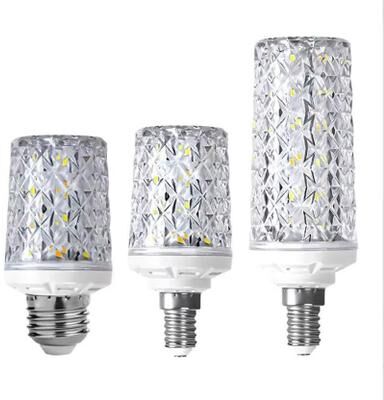 Inspired Finds No Flicker LED Corn Bulb 5730 SMD High Output Lamp AC85 265V E27 E14 B22 cold White e27 30w