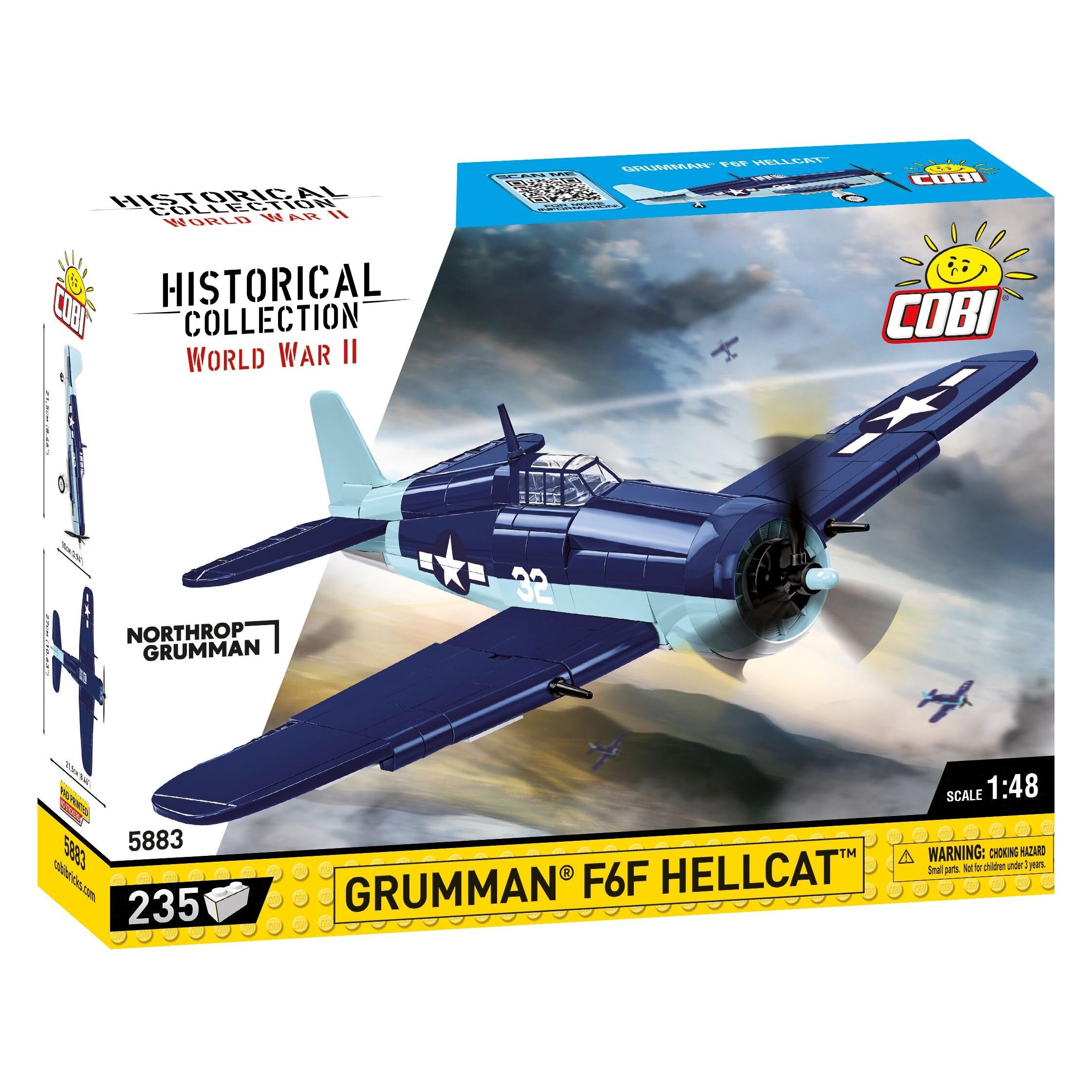 Cobi Grumman F6F Hellcat / 235 pcs. (5883)
