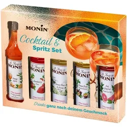 Monin Getränkesirup »Cocktail & Spritz Set« 5 Stück