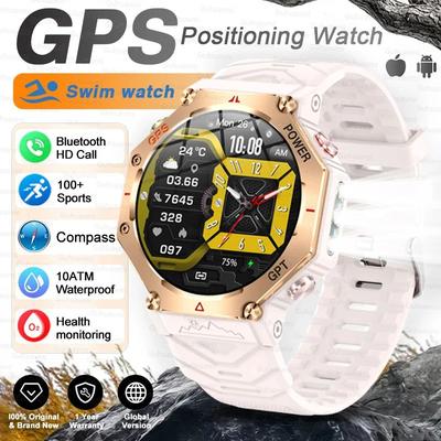 Uplift Treasures T Rex 3 Ultra Military GPS Smartwatch AMOLED pink gps Swimming Watch