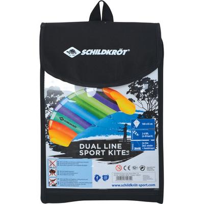 Dual Line SPORT KITE 1.6, incl. Carrybag, Rainbow