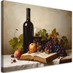 LEINWANDBILD Essen & Trinken 45x30cm