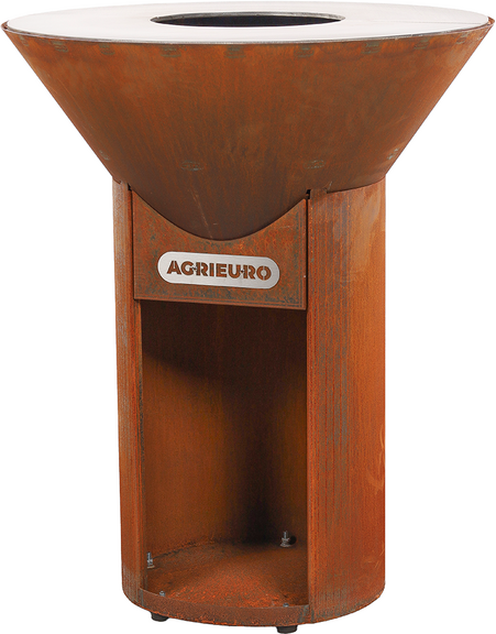 AgriEuro TOP-LINE Icon 80 - Barbecue à bois en Corten