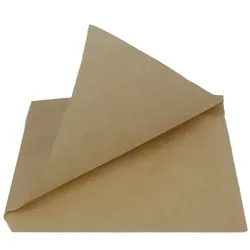 MONOUSO - Burgerpapier fettdicht offen 2S Kraft 15x15cm (250 Stück)