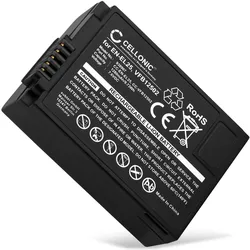 Cellonic Akku für Nikon Z 50, Z fc, Z 30 (Kamera Akku), Kamera Stromversorgung, Schwarz