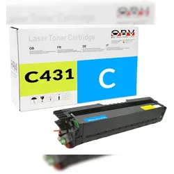 OBV Toner kompatibel für Lexmark 431 CS331dw Cyan