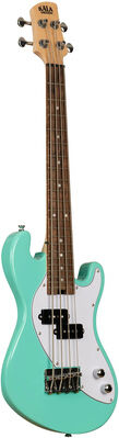 Kala U-Bass 4 Surf Green Fretted Surf Green