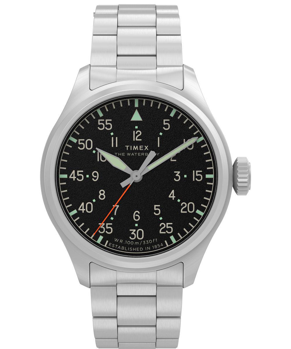 Timex Waterbury Traditional Heren Horloge Zilverkleurig TW2Y70300