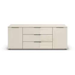 Lowboard Flipp Glas Beige Champagner