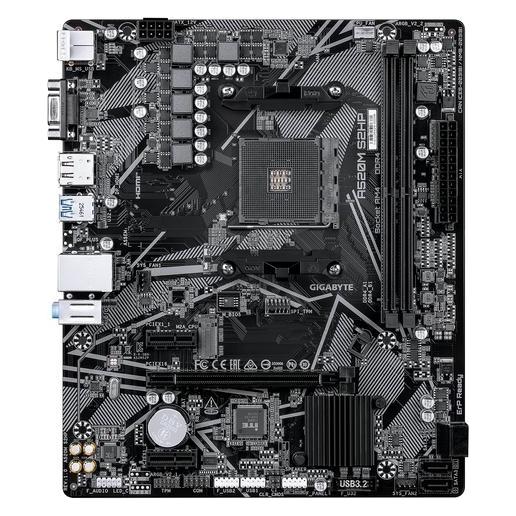 Gigabyte A520M S2HP AM4 2xDDR4 D-sub HDMI DP M.2 (AM4, AMD A520, mATX) (A520M S2HP)