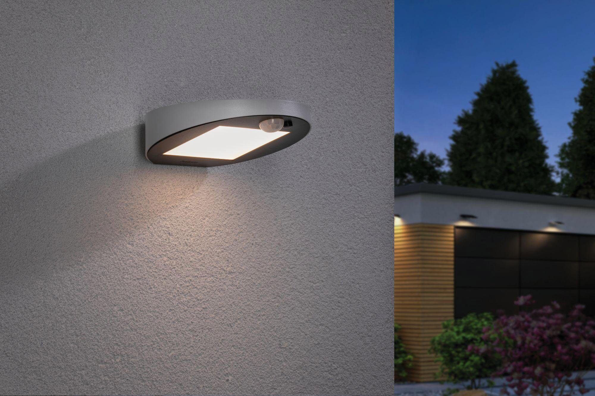 LED Außen-Wandleuchte PAULMANN "Ryse", weiß, B:15,4cm H:4,1cm T:14,7cm, Leuchten, LED Außen-Wandleuchte, LED-Modul