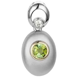 PLATINITY Anhänger Edelsteine zus. ca. 0,38ct Platin 950/Gold 750