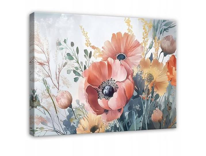 WallArena Leinwand Bilder 120x80 cm Blumen, Leinwandbilder, Bild auf leinwand, Format: 120x80 cm (BxH) - einteilig auf Canvas Leinwand. Das Leinwand