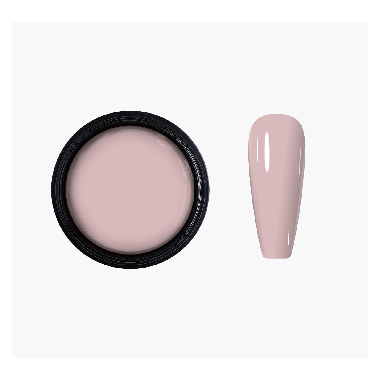 Nailura - Builder Gel 15 - Ashy Pink - 10 ml (Kunstnägel, Ashy Pink) (70425)