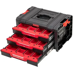 Tool Brothers, Werkzeugkoffer, Toolbrothers RHINO Drawer 3 ECO Organize+ stapelbar 450 x 310 x 244 mm 3x 4,5 l IP54 mit drei (3 Teile)
