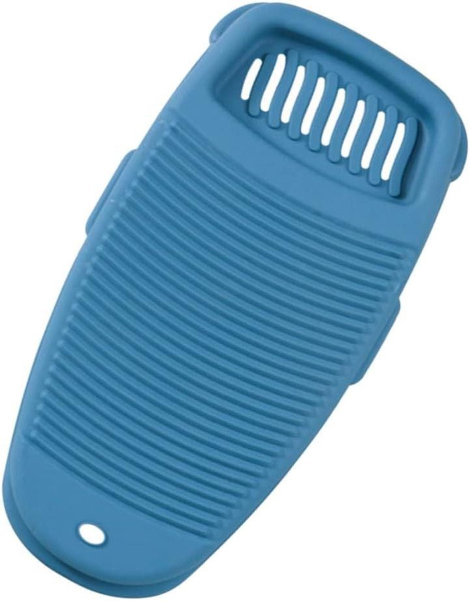 Blauw Wasbord van Plastic met Speciale Textuur voor Handwas, 44,5 x 23,5 cm