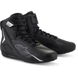 Alpinestars Faster-4 Motorrad Schuhe schwarz - 6.5 (38.5)