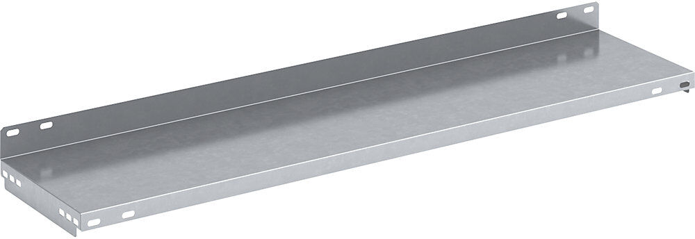 Fachboden mit Trägern, verzinkt, BxT 1000 x 300 mm hofe