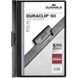 Durable, Mappe, DURACLIP 60 SB-Verpackung (A4, 5x)