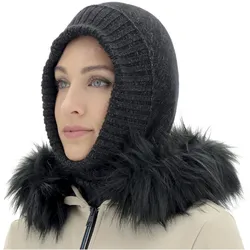 UYN Cashmere Balaclava Mütze black 0