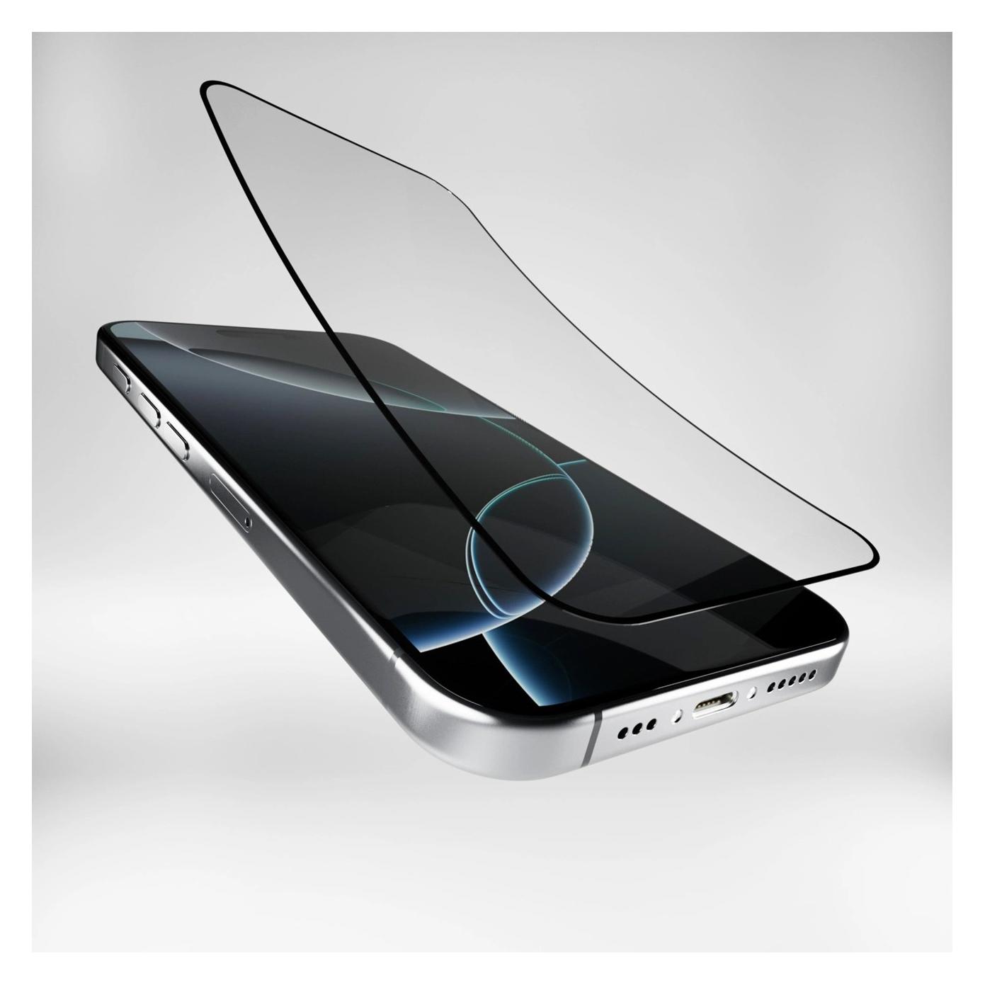 Puro Flexible gehärtetes Glas D3O für iPhone 16 Pro Max (1 Stk., Apple iPhone 16 Pro Max) (PUSDGFIPHONE16P67D3O)