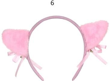 Uplift Essentials Cute Lace Black Cat Ears Headband Sexy Cosplay & Party Hair Accessory style 6