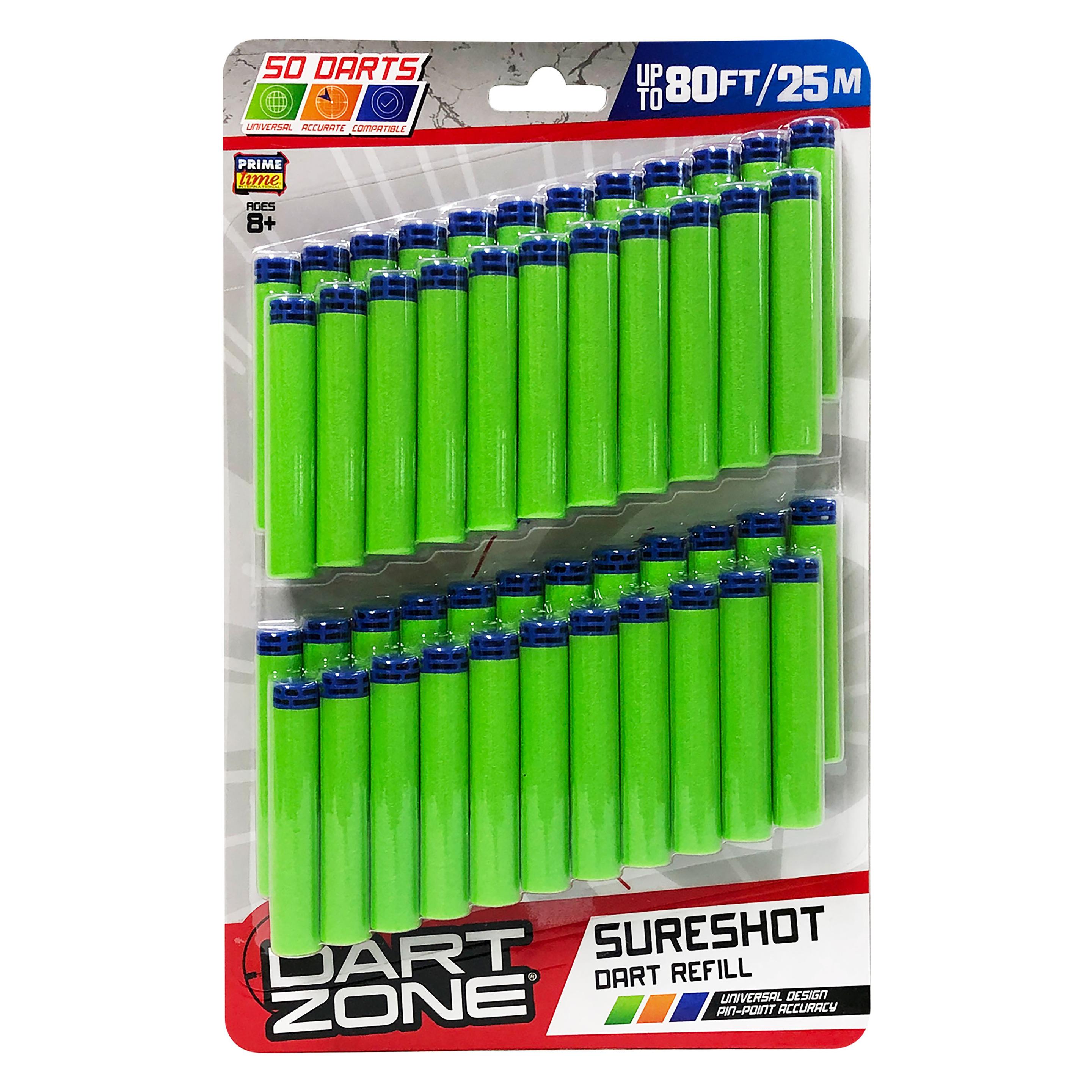 Dart Zone Darts 50 -vaahtomuoviammukset (85548011)