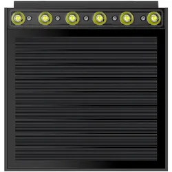 Gartenbeleuchtung, Viking SR32 Solar-LED-Aussenleuchte / 700lm / IP54 (700 lm, IP54)