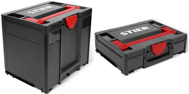 Set STIER Systainer³ IV Black + Systainer³ I Black