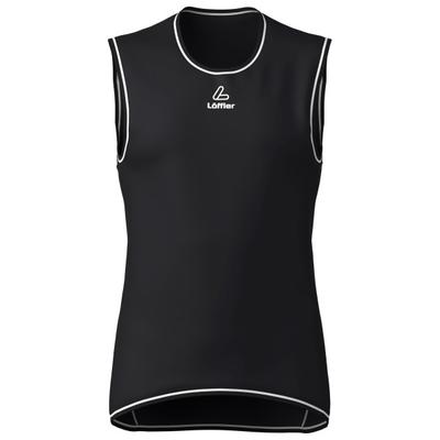 Löffler - Windproof Singlet Transtex Light 100 - Kunstfaserunterwäsche Gr 48 schwarz