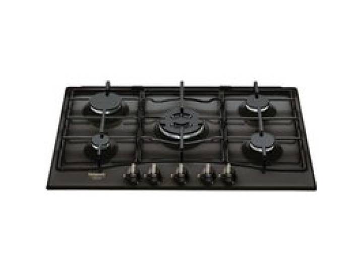 Cuisinière à gaz Hotpoint PCN 750 T (AN) R -HA Émaillé anthracite 5 brûleurs porte froide