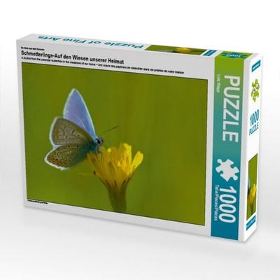 CALVENDO Puzzle Ein Motiv aus dem Kalender Schmetterlinge-Auf den Wiesen unserer Heimat | 1000 Teile Lege-Größe 64x48cm Foto-Puzzle für glückliche
