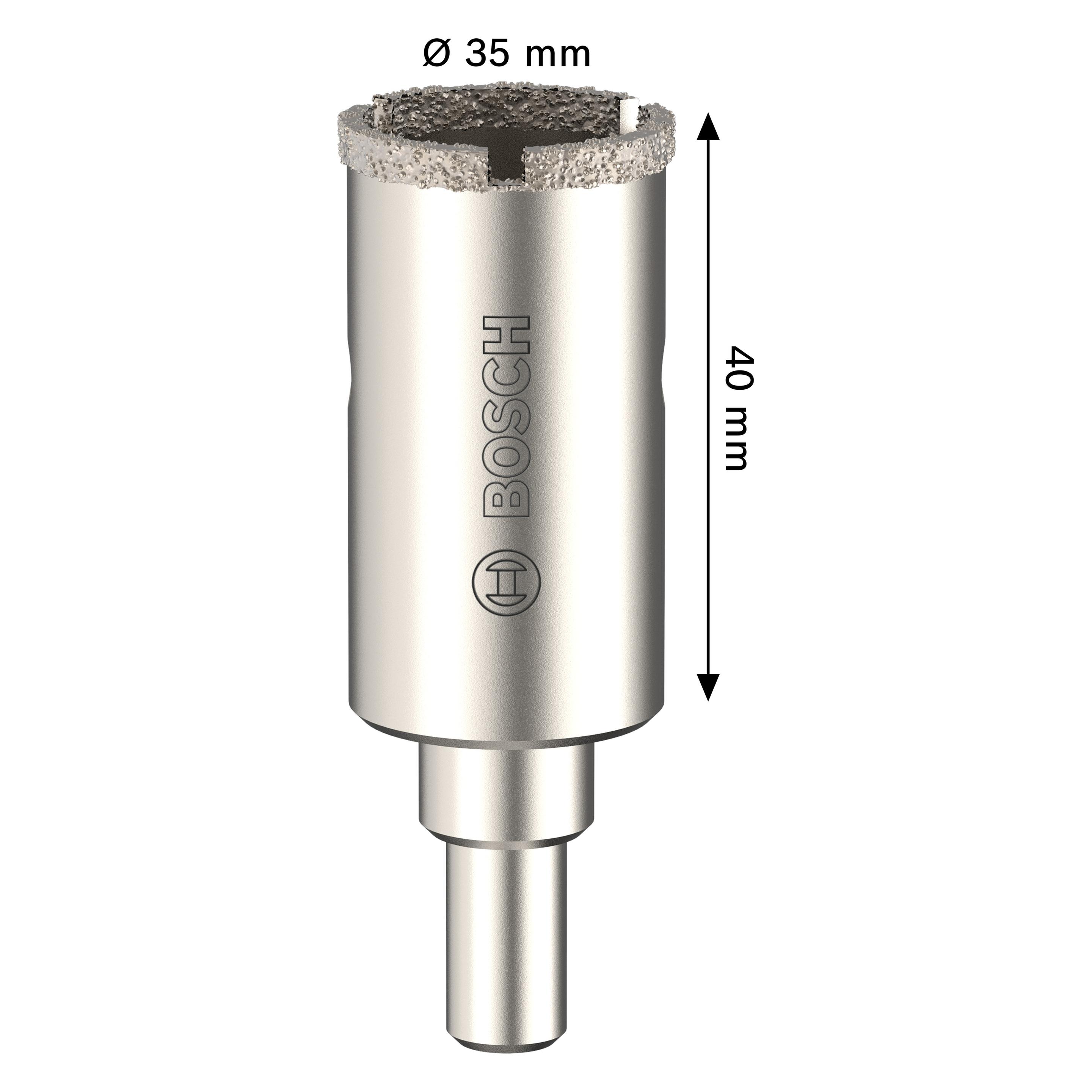 Bosch Professional Zubehör Tiles Arbored Lochsäge, 35 mm (35 mm) (2608594545)