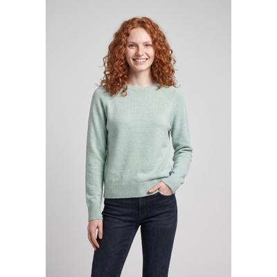 Strickpullover ONLY "ONLPRINCESS LS O-NECK RAGLAN KNT NOOS", Damen, Gr. XL, grün (jadeite), Strick, Obermaterial: 50% Viskose, 27% Nylon, 23% Polyester, unifarben, regular fit normal, Rundhals, Pullover Strickpullover, Viskosemischung, regular fit