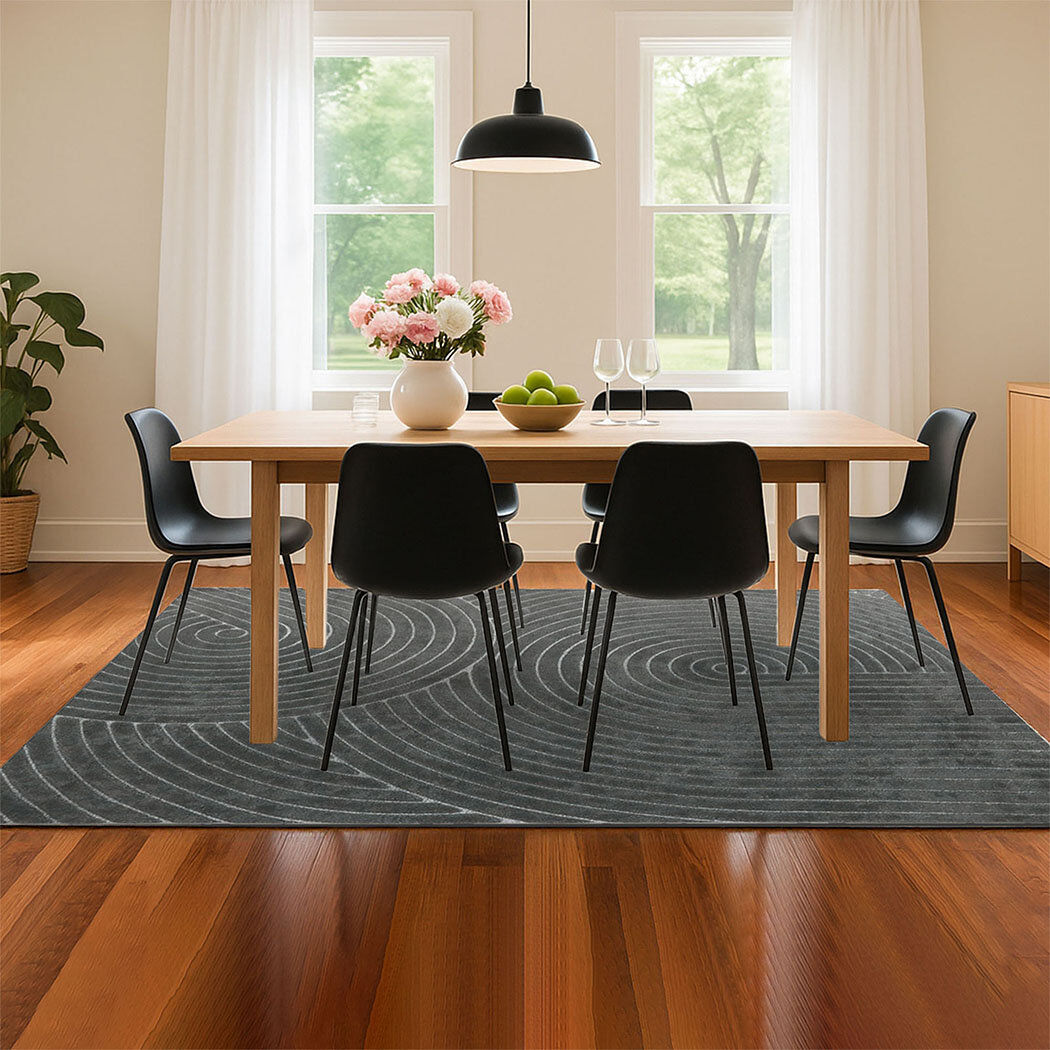 17 Stories Rectangle Vintage Look Washable Area Rug Grey Rectangle 160 x 230 cm