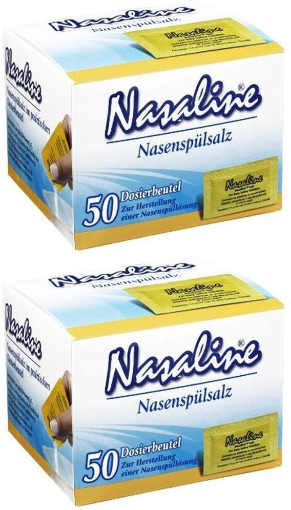 Nasaline Salz 2x 2x50 St