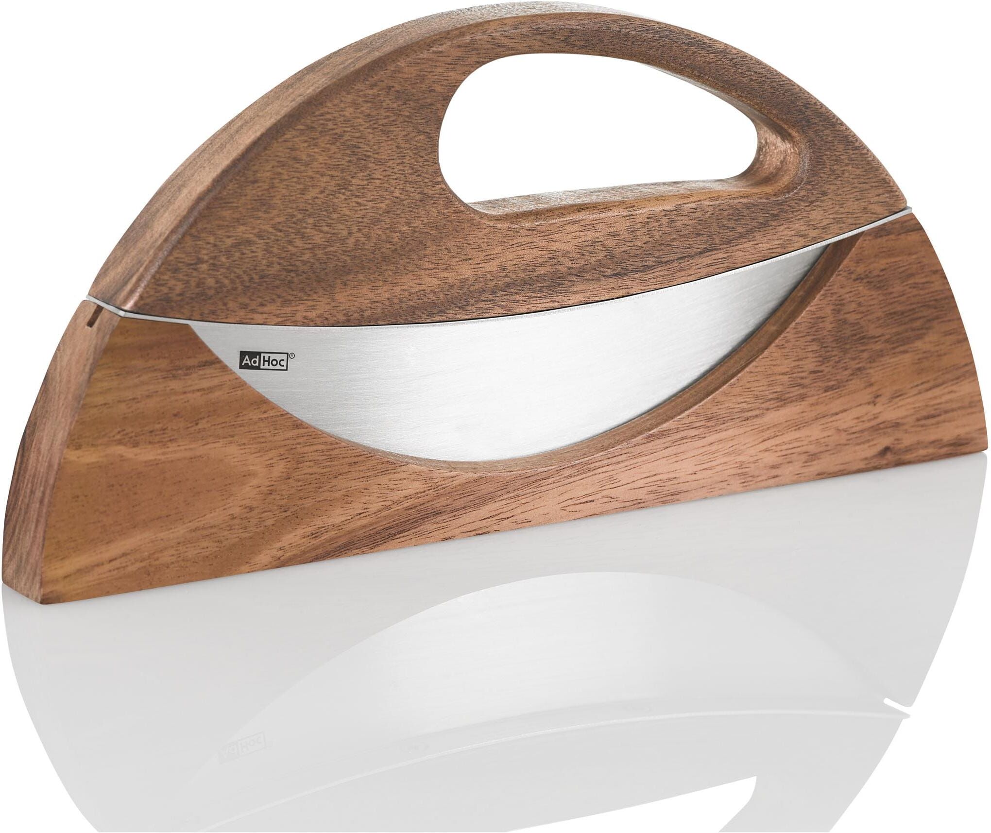 Kräutermesser ADHOC, braun, Edelstahl, Kochmesser, Kräutermesser, Holzart: Akazie (China) braun Einheitsgröße