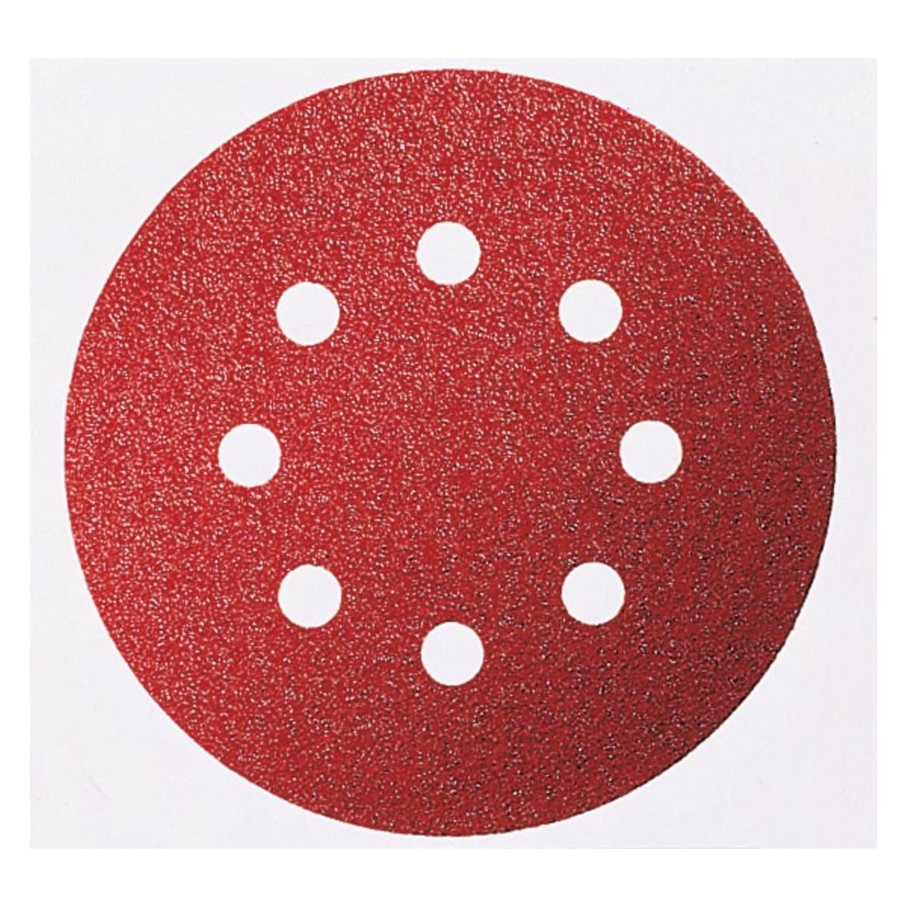 Bosch Professional Zubehör Schleifblatt C430, 125 mm, 240, 8 Löcher, Klett, 5er-Pack (240) (2608605645)