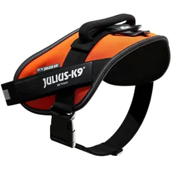 Julius-K9 IDC Geschirr für grössere Hunde ergonomisch (M, Hund, Allgemein, Fahrrad, Hundesport, Spazieren), Halsband + Leine
