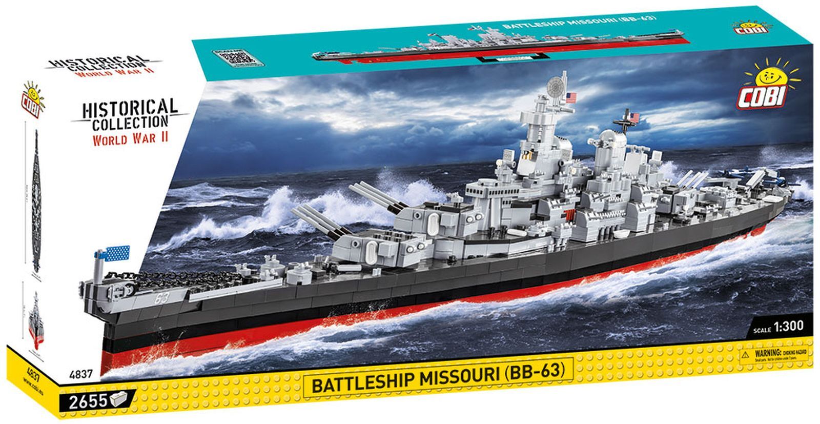 COBI Battleship Missouri (BB-63), Bausatz, 2655 Stück(e)