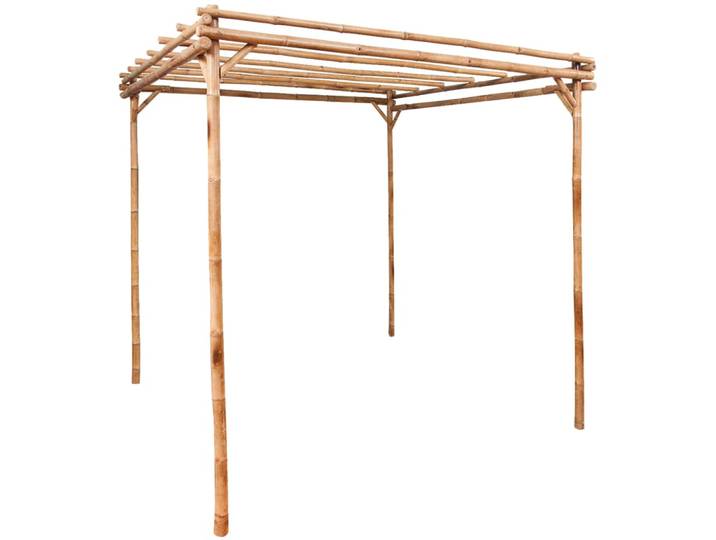 Pergola en bambou 170x170x220 cm, pergola décorative d'extérieur, arche de jardin en bois Rose Maker