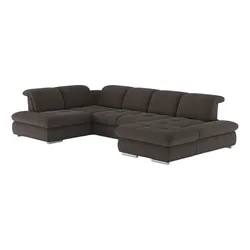 set one by Musterring Wohnlandschaft SO 4100 Stoff Grau Fango
