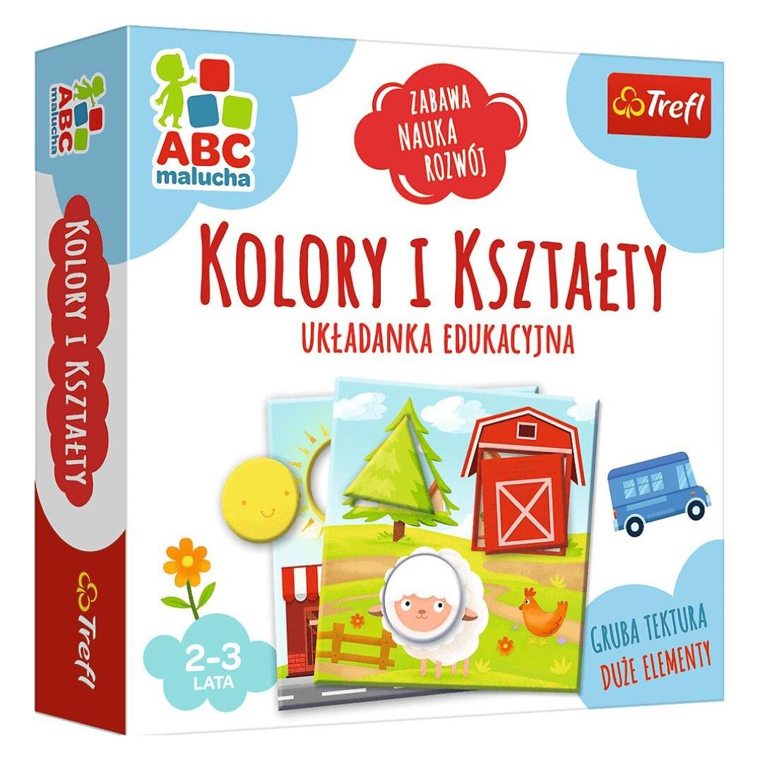 Trefl Spielen Sie Farben Und Formen Abc Kids Pud (Deutsch, 2 - 4 Jahre) (01939 TR)