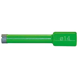 Fliesenhohlbohrkrone D=14,0x60 mm zum Bohren in Feinsteinzeug und Naturstein