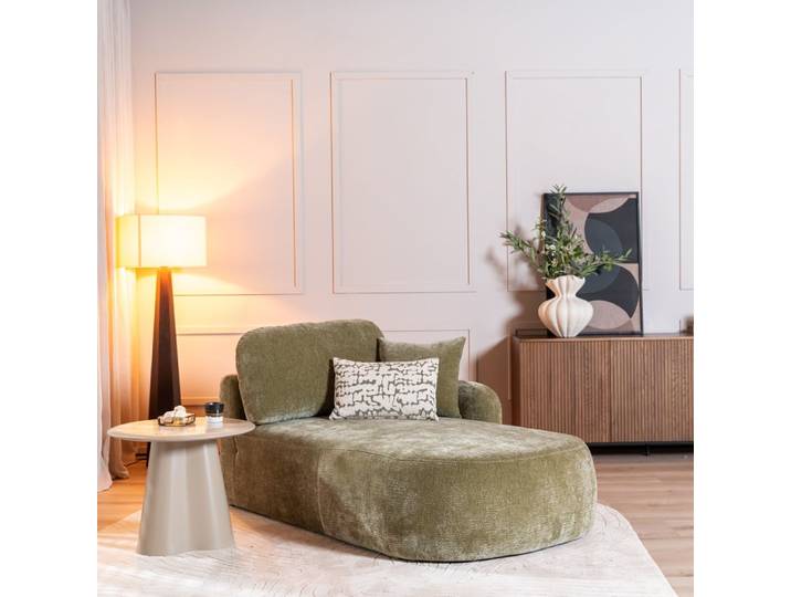 Bronx71 Chaiselongue Vienna Chenille Grün rechts