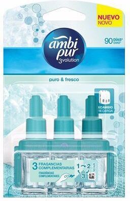 Ambi Pur Lufterfrischer Spare 3 Volution Cotton Clouds 20 ml