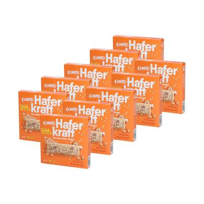 Corny Haferkraft Faltschachtel Mandel-Karamell x10 10x4 St Riegel