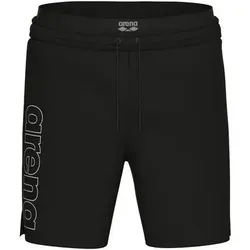 ARENA Herren Badeshorts M ELASTIC BAND BEACH BOXER, Größe XXL in Schwarz Schwarz